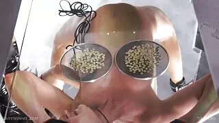 Un petit ami rasé qui baise le vagin d'un Asiatique sensuel dans des filets de pêche meilleurs site porno