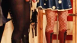 Jeune ébène a donné du blanc femme nu porno dans le trou anal